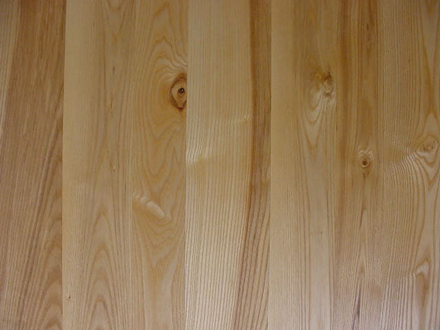 Wide plank Ash, country style 3-6 inch random width, 3-9 foot lengths