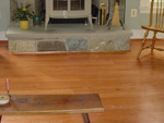 Hearth and home with Red birch