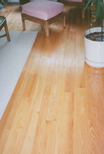Williamsburg Red Oak, 3-6" nom widths, 6-12' lengths - best red oak floor possible.