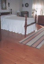 Pine bedroom is exquisite!